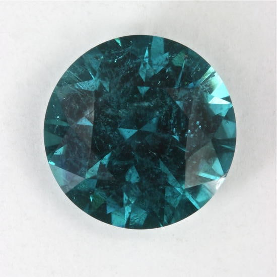 Blue Round 3.64 ct