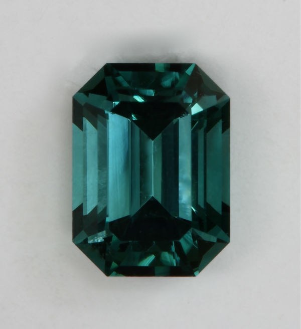 Green Emerald Cut 1.17 ct