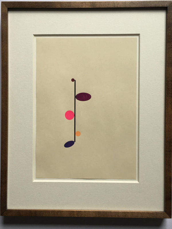 Richard Caldicott Untitled (3), 2010 Pen on paper frame 44 x 35 cm 17 5/16 x 13 3/4 in