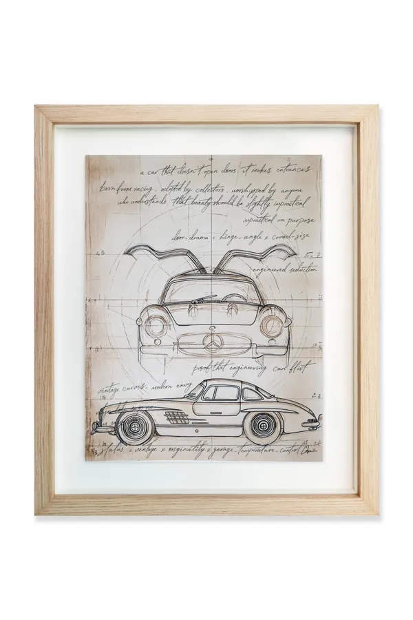 Daniel Allen Cohen, Study of 300SL Mercedes Benz, 2026