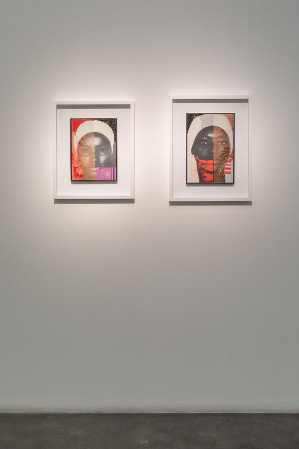 Farhad Ahrarnia, The Lacemaker, Installation view, Lawrie Shabibi, Dubai, 2021