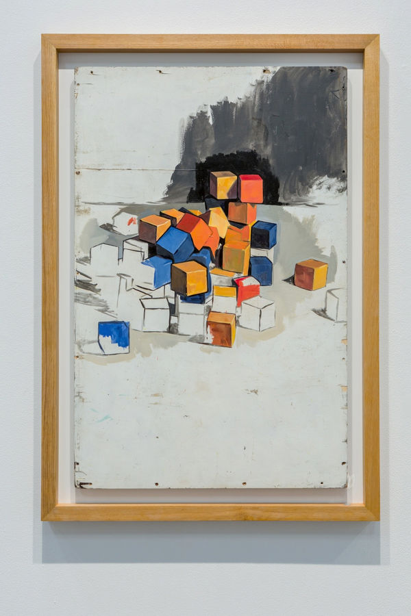 Oliver Clegg, The system is the work of art: the visual work of art is the proof of the system. The visual aspect can't be understood without understanding the system. It isn't what it looks like but what it is that is of basic importance, 2016