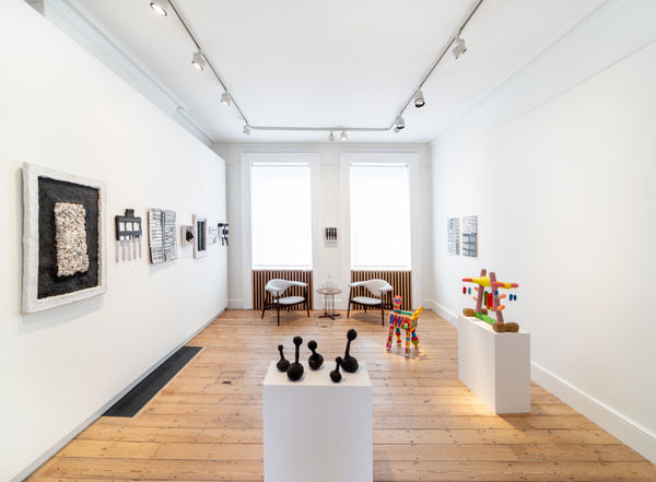 Mohamed Ahmed Ibrahim, Dusk Till Dawn, Installation view, Cromwell Place, London, 2021