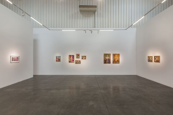 Farhad Ahrarnia, The Lacemaker, Installation view, Lawrie Shabibi, Dubai, 2021