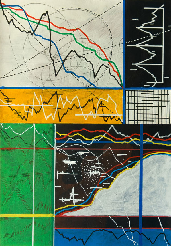 Mounir Fatmi, Calligraphy of the Unknown 16, 2019-2020