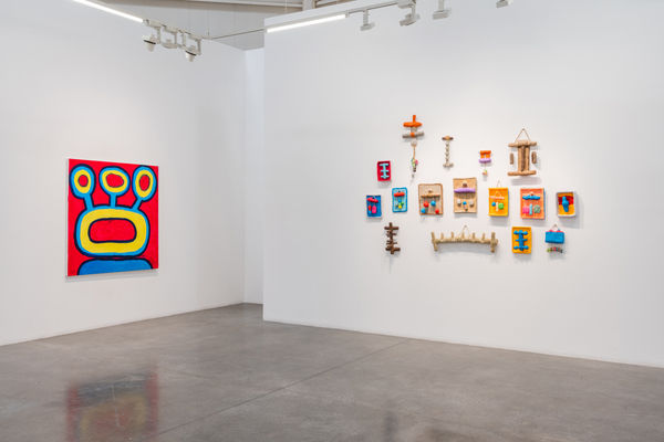 Mohamed Ahmed Ibrahim, Installation view, Mohamed Ahmed Ibrahim, Memory Drum, Lawrie Shabibi, Dubai, 2020