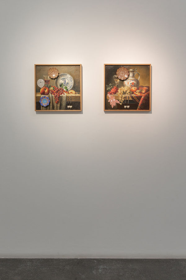 Farhad Ahrarnia, The Lacemaker, Installation view, Lawrie Shabibi, Dubai, 2021