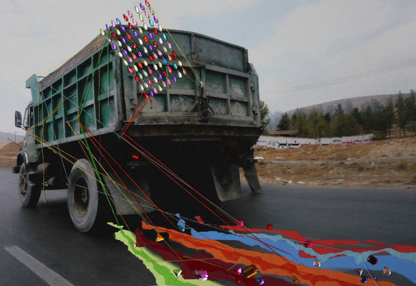 Farhad Ahrarnia, On the Road, the Silk Road 1, 2010-2011