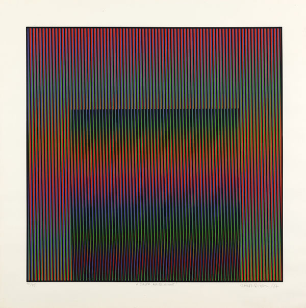 Carlos Cruz-Diez, Induction Chromatique, 1987