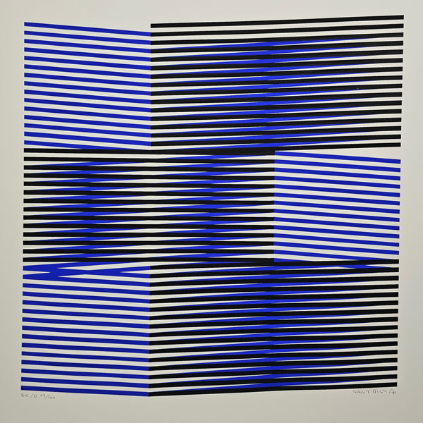 Carlos Cruz-Diez, Induction du Jaune, 1971