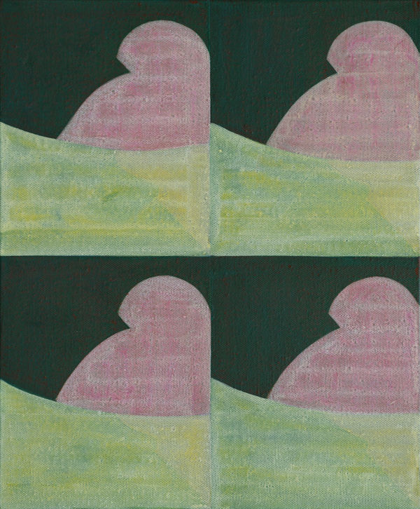 Xiao Bo 萧搏, Four Grids 2024-14四格2024-14, 2024