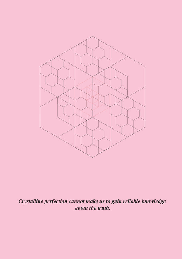 Wu Ding 吳鼎, People describe the world, yet the world remains as it is shown: Crystalline perfection cannot make us to gain reliable knowledge about the truth 人们言说这个世界而这个世界如其所示: 晶体的完美也无法使我们获得更多关于实在的知识, 2013