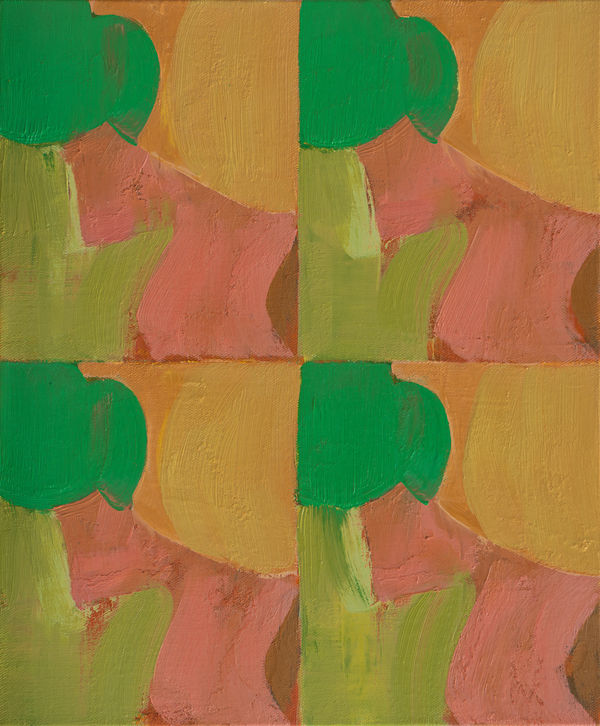 Xiao Bo 萧搏, Four Grids 2025D-5四格2025D-5 , 2025