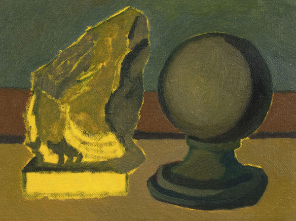 Bian Qing 卞青, The Color Yellow and Round Ball 黃色與圓球, 2024