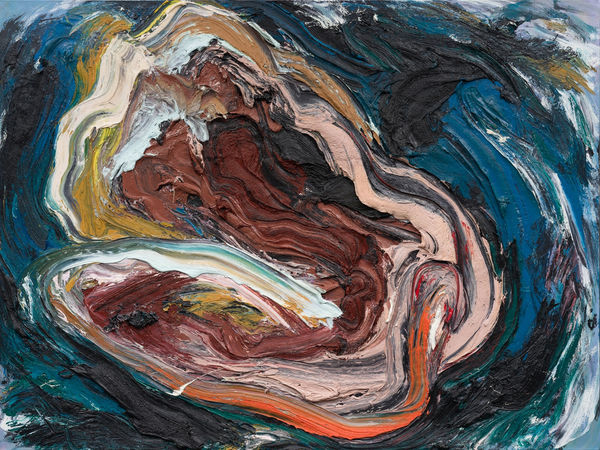 Liu Ying 劉瑛, Cross-legged Nude 盤腿的裸女, 2023