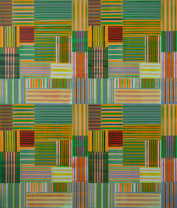 Xiao Bo 萧搏, Four Grids 2019-12四格 2019-12, 2019