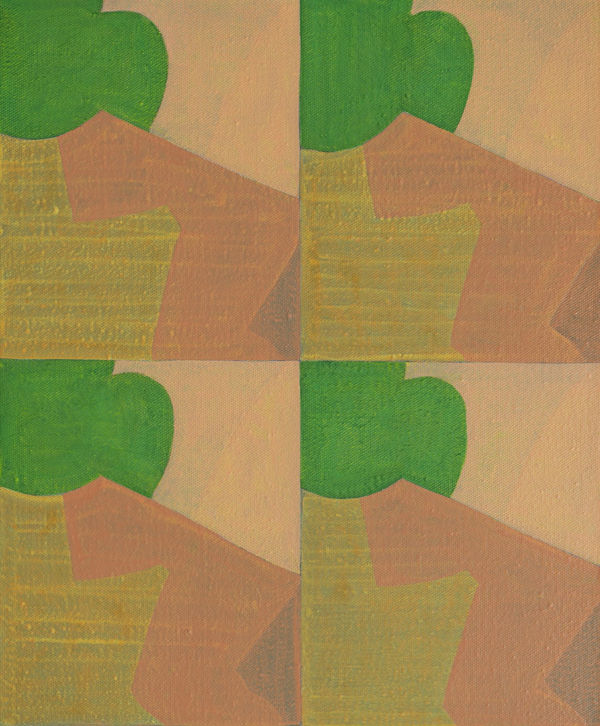 Xiao Bo 萧搏, Four Grids 2024-16四格2024-16, 2024