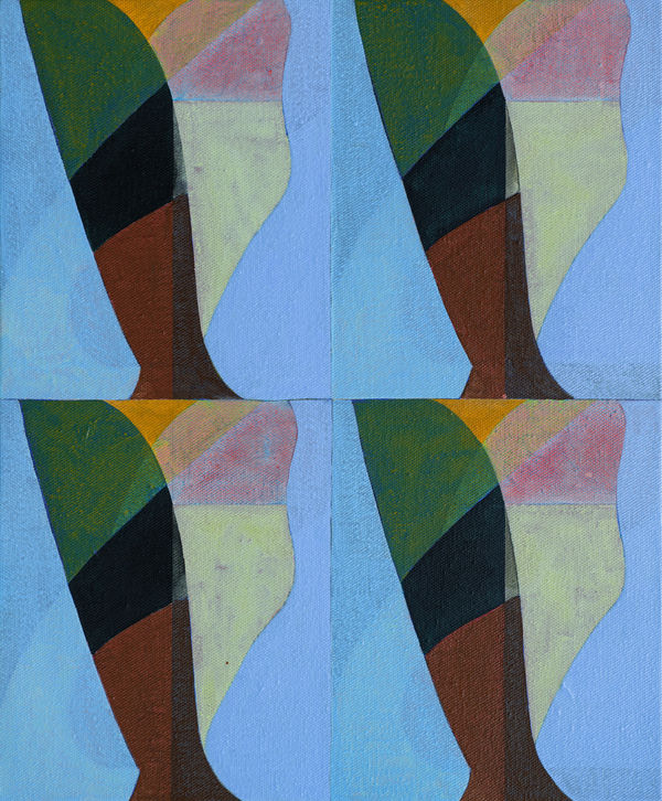 Xiao Bo 萧搏, Four Grids 2024-12四格2024-12, 2024