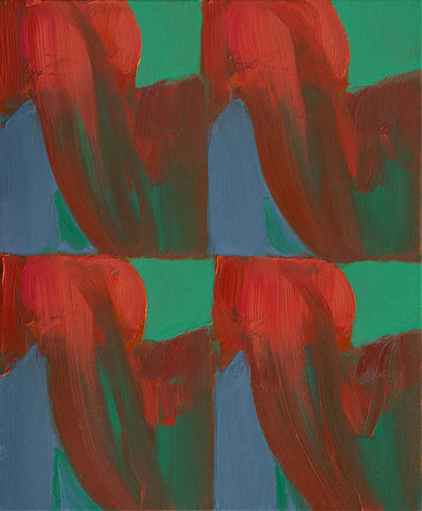 Xiao Bo 萧搏, Four Grids 2025D-2 四格2025D-2, 2025