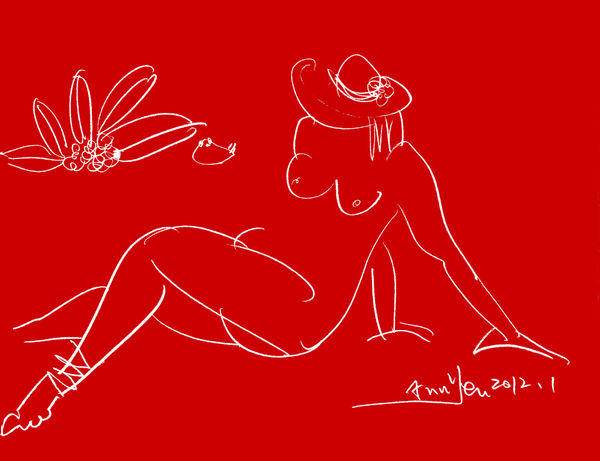 Ann Yen 顏正安, Sunbathing, 2012