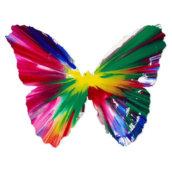 Damien Hirst, Butterfly Spin Painting, 2009