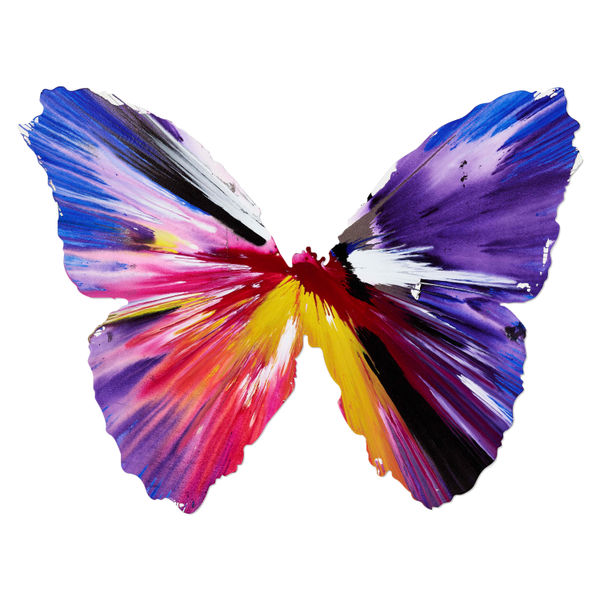 Damien Hirst, Butterfly Spin Painting, 2009