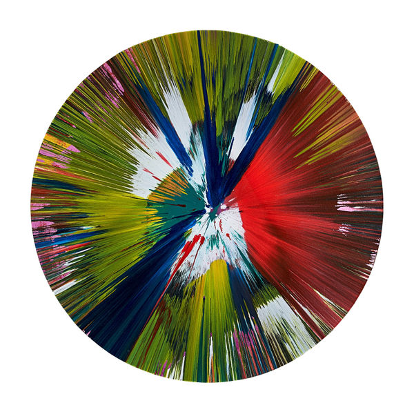 Damien Hirst, Circle Spin Painting, 2009