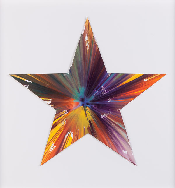 Damien Hirst, Star Spin Painting, 2009