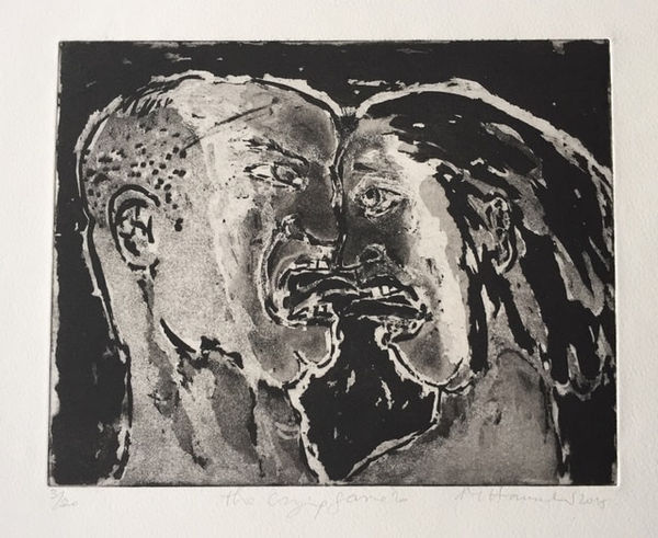 Marcelle Hanselaar, Warring couple. (The Crying Game 20), 2015