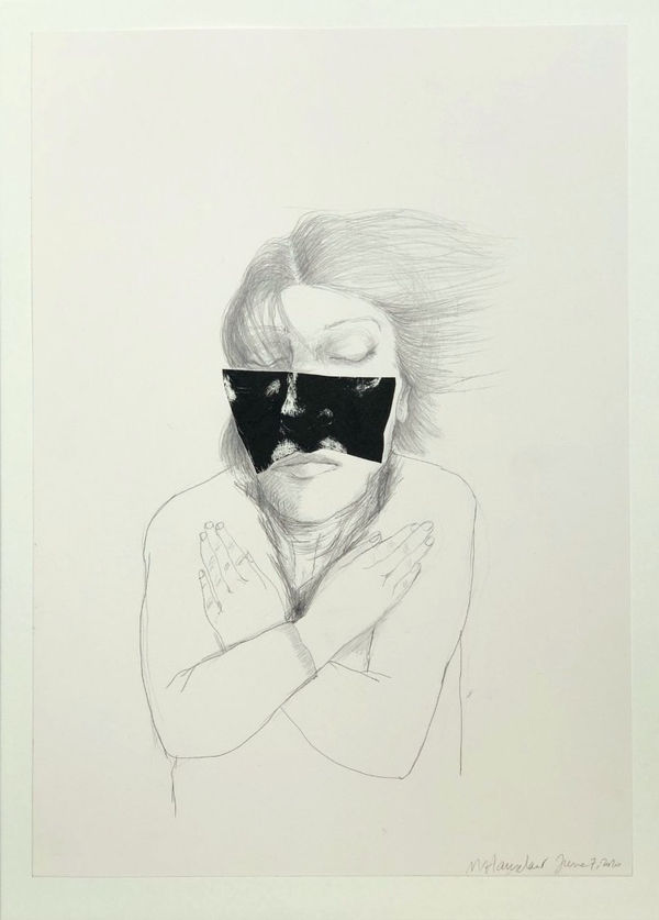 Marcelle Hanselaar, Lockdown drawing 9, 2020