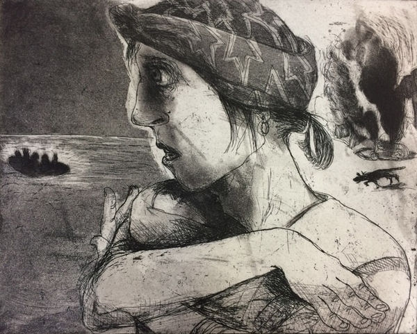 Marcelle Hanselaar, Between a rock and a hard place. (The Crying Game 21), 2017