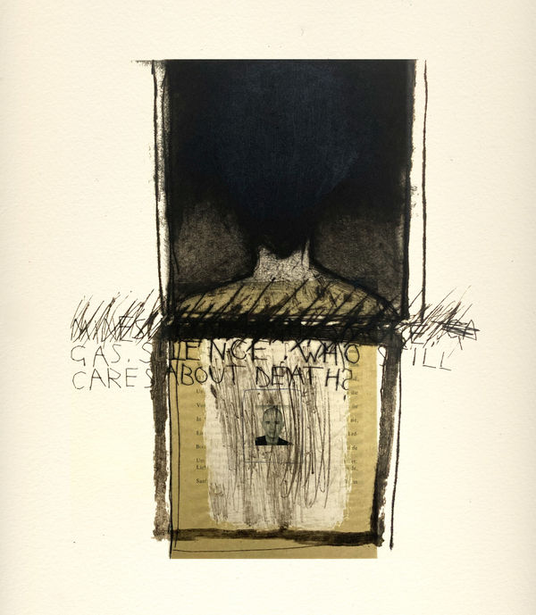 Marcus Rees Roberts, Red Marble, Wild Flowers 12, 2024