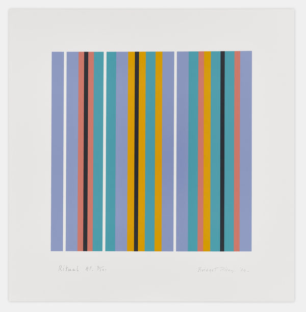 Bridget Riley, Ritual, 2024