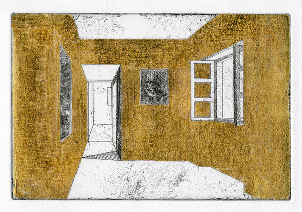 Alexander Massouras, It wasn’t quite right, so he gilded the walls too. (The Gilderbook 4) , 2011