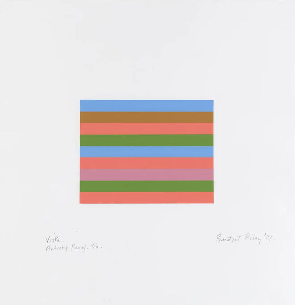Bridget Riley, Vista, 2017
