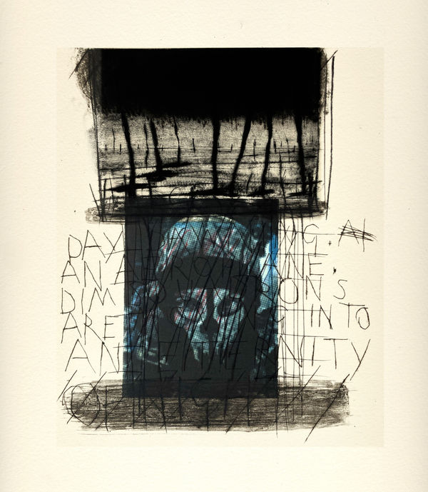 Marcus Rees Roberts, Red Marble, Wild Flowers 9, 2024