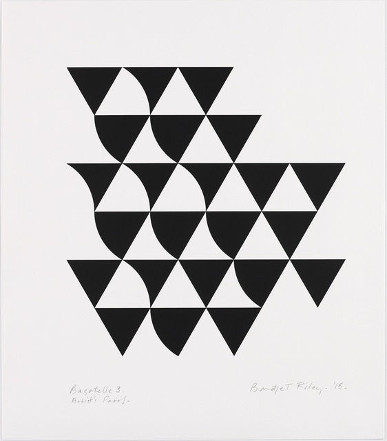 Bridget Riley, Bagatelle 3, 2015
