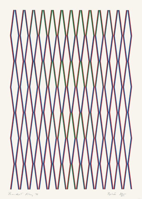 Bridget Riley, Splice , 1975