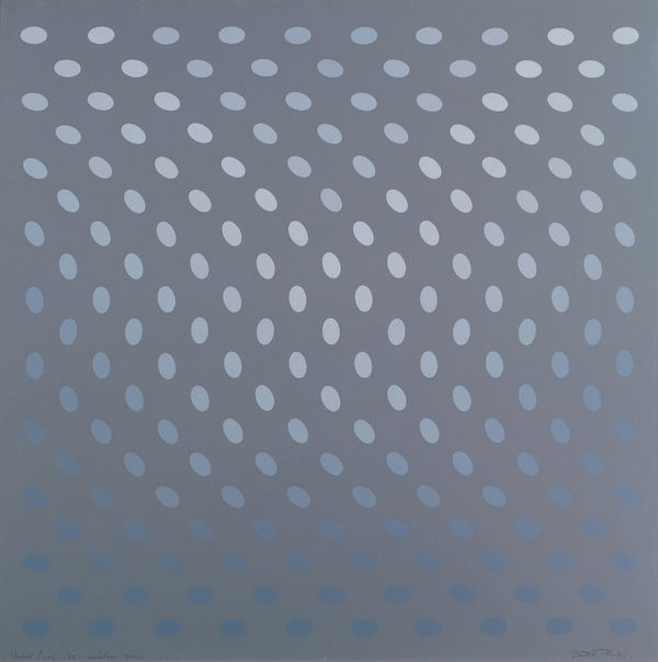 Bridget Riley, Untitled (Nineteen Greys A) , 1968
