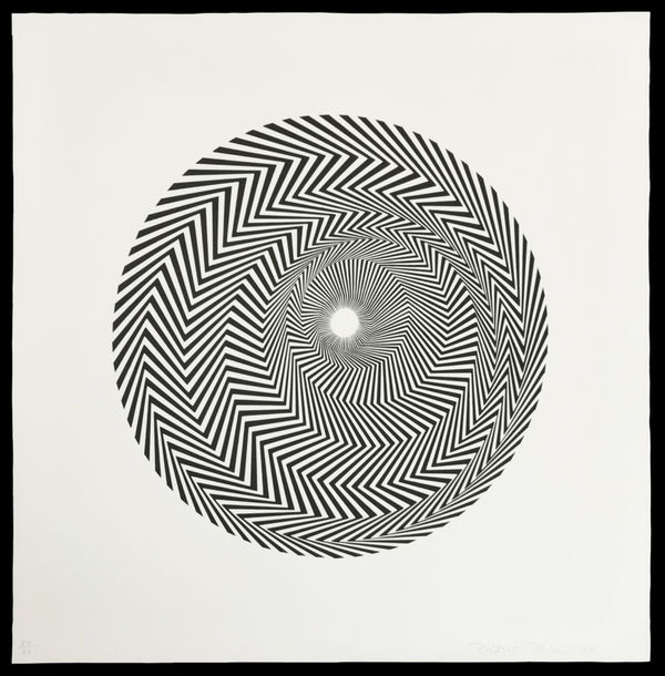 Bridget Riley, Untitled (Based on Blaze), 1964