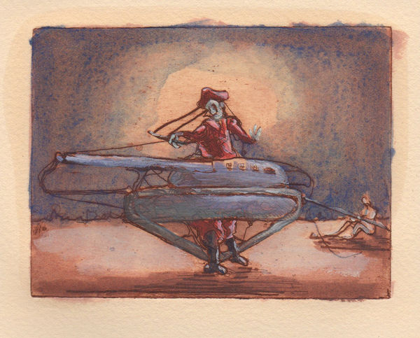 James Rogers, Harlequins exorcise their demons with clubs or tank shaped tutu dresses (either way they both end up being phallic), 2021