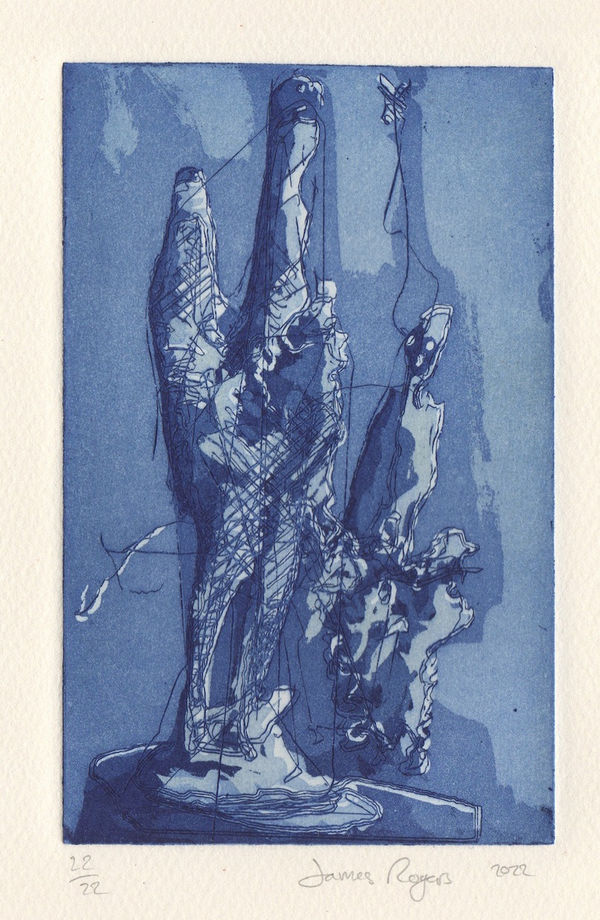 James Rogers, When everything is shining I can’t even tell you if it’s dark or not, 2022