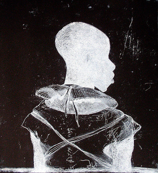 Marcelle Hanselaar, White Collar Black Man- BW , 2014