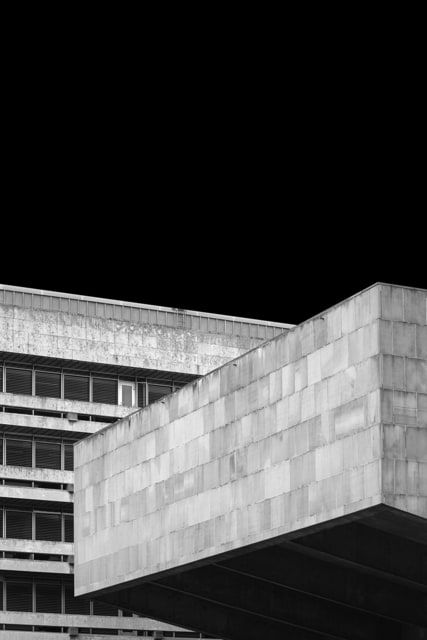 Egle Kisieliute, Concrete Evidence 1 (Library and Lecture Theatre 1967-70, Edinburgh University), 2018