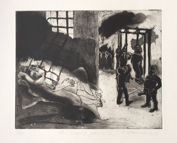 Marcelle Hanselaar, Strung up for lying with another man. (The Crying Game 13), 2015