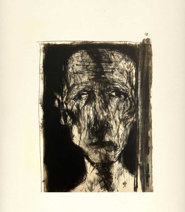 Marcus Rees Roberts, Red Marble, Wild Flowers 18, 2024