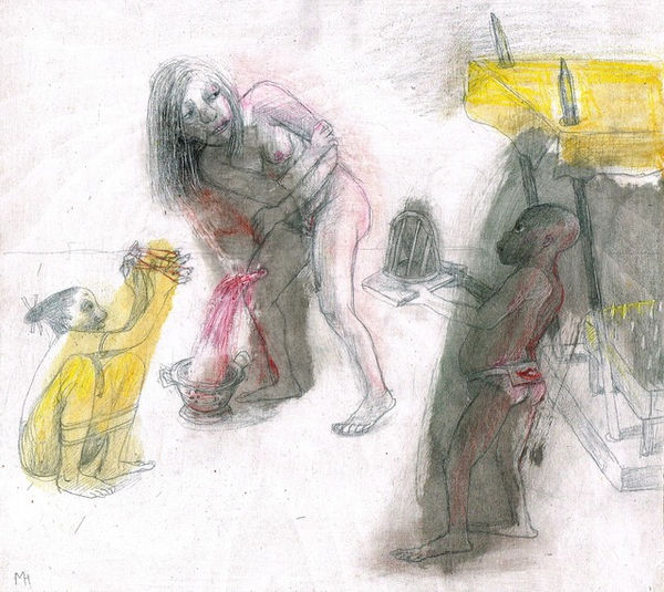 Marcelle Hanselaar, Drawing 41, 2016