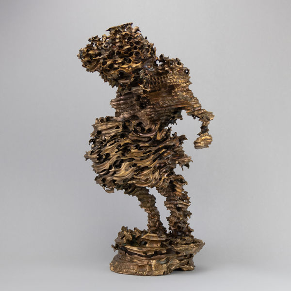 James Rogers, Grafter (A study for boys operating big machines wearing dresses) (2023), 2023