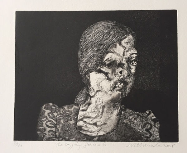 Marcelle Hanselaar, They threw acid on her face. (The Crying Game 6), 2015