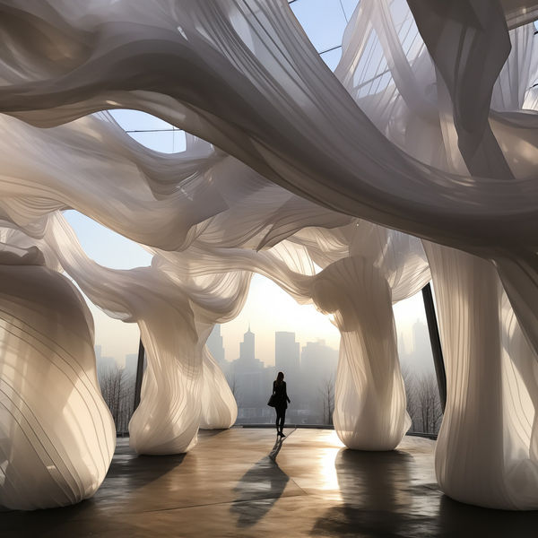 "Hudson Yards" giclee on metal